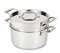 All Clad - Simply Strain, Stainless Steel Multipot with Insert