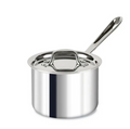 All-Clad-D3 Stainless 3-ply Bonded Cookware, Sauce Pan with lid, 2 quart