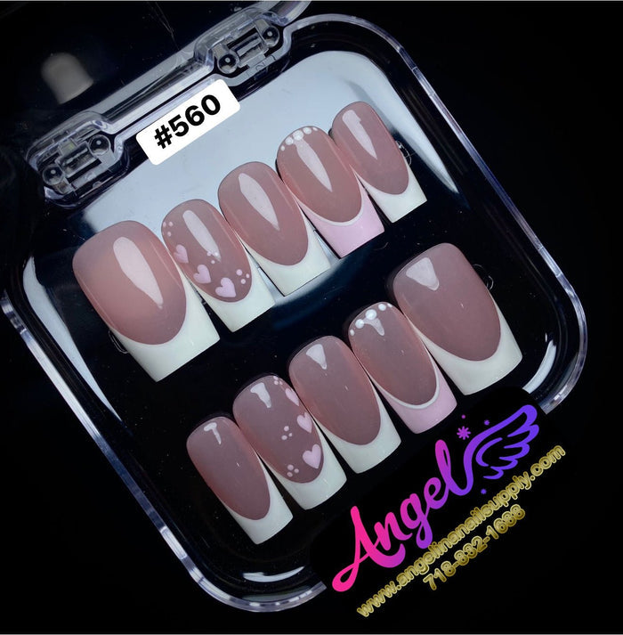 Angelina Handmade Custom Press-On 560 - Angelina Nail Supply NYC