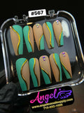 Angelina Handmade Custom Press-On 567 - Angelina Nail Supply NYC