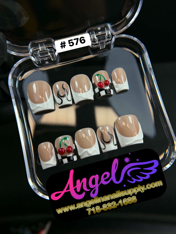 Angelina Handmade Custom Press-On #0576