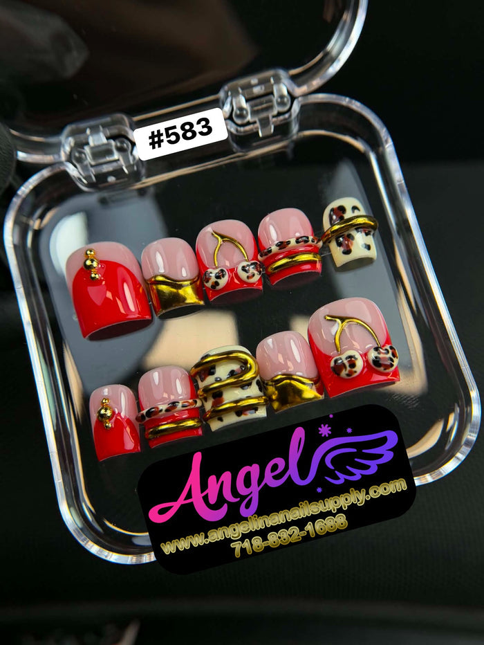 Angelina Handmade Custom Press-On #0583
