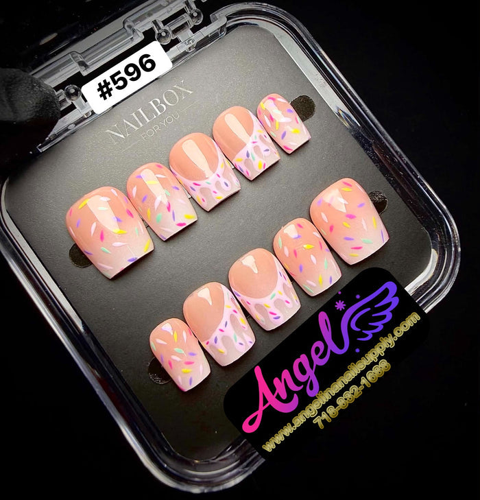 Angelina Handmade Custom Press-On #0596