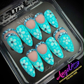 Angelina Handmade Custom Press-On #0729