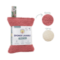 Eponge lavable cuisine corail - 1