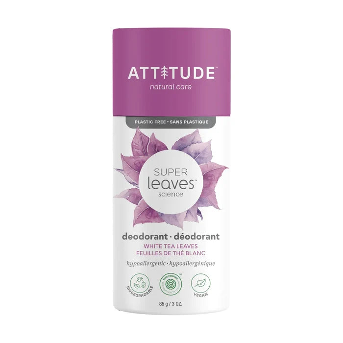 Attitude Deodorant White Tea Leaves/Coconut & Wildberries