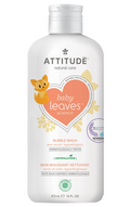 Attitude freyðibað Baby leaves pear nectar 473ml