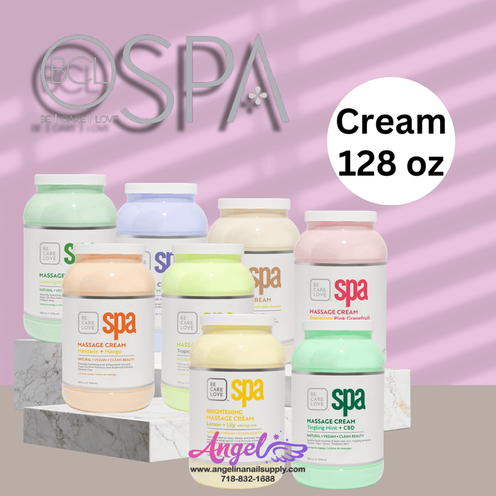 BCL SPA 4-Step System - 4 Massage Cream 128 oz - Angelina Nail Supply NYC