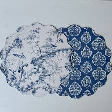 Beatriz Ball VIDA Reversible Round Placemats - Set of 4