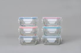 Borosilicate 12 pc. Glass Storage Container Set