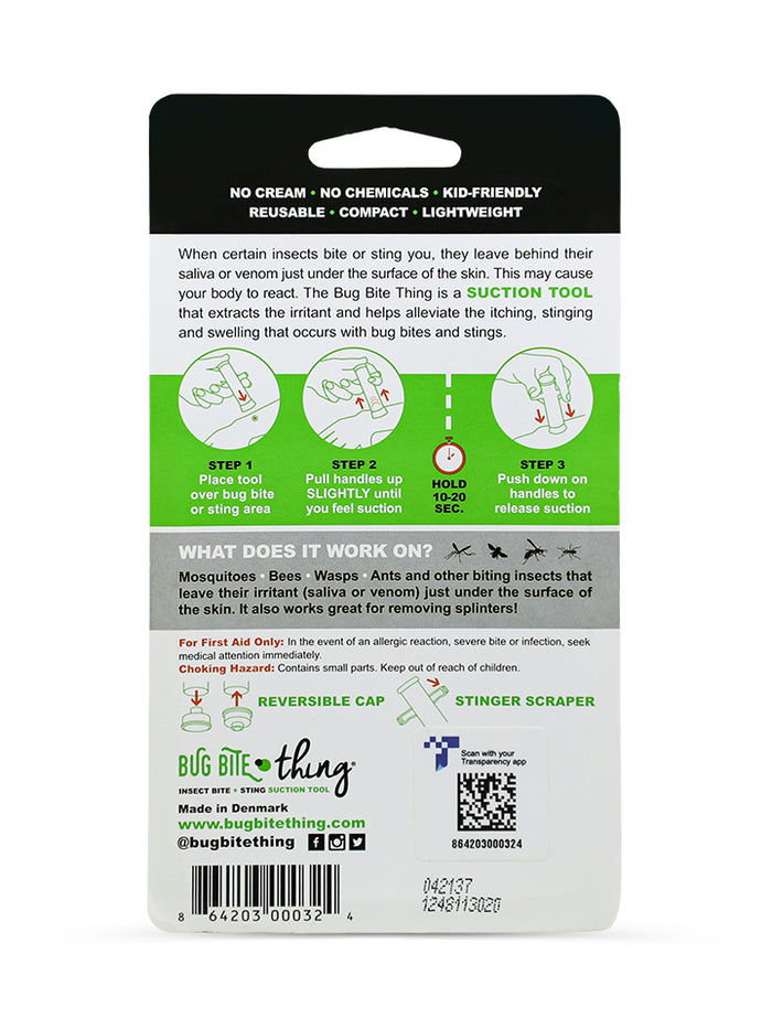 Bug Bite Thing Suction Tool - Pink