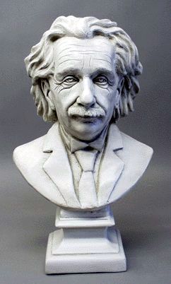 Bust of Albert Einstein