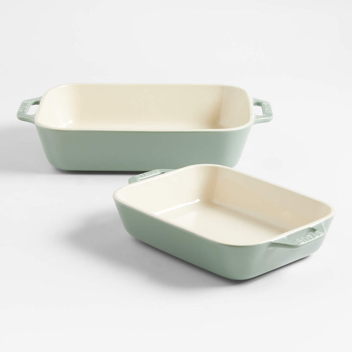 Staub 2 pc. Rectangular Casserole Set
