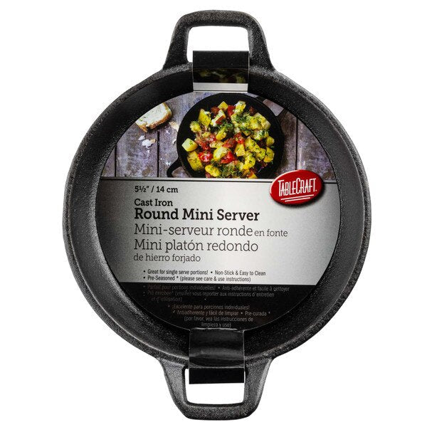 Cast Iron Skillets & Mini Servers