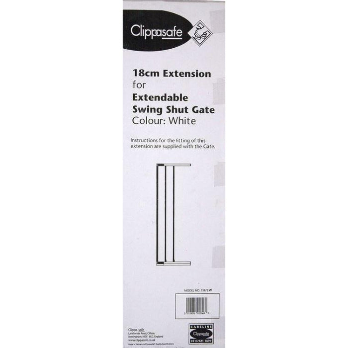 Clippasafe framlenging 18 cm Öryggishlið