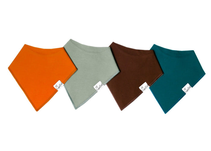Copper Pearl Baby Bandana Bibs | Blaze