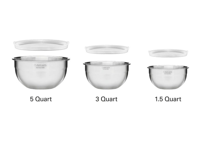 Cuisinart 3 Mixing Bowl Set with Lids