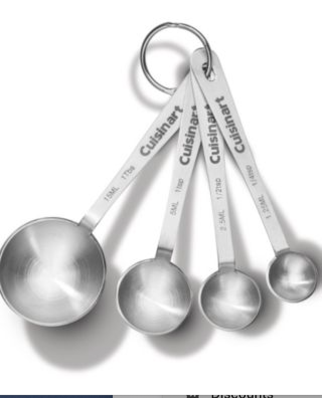 Cuisinart Stainless Measruing Spoon Set of 4
