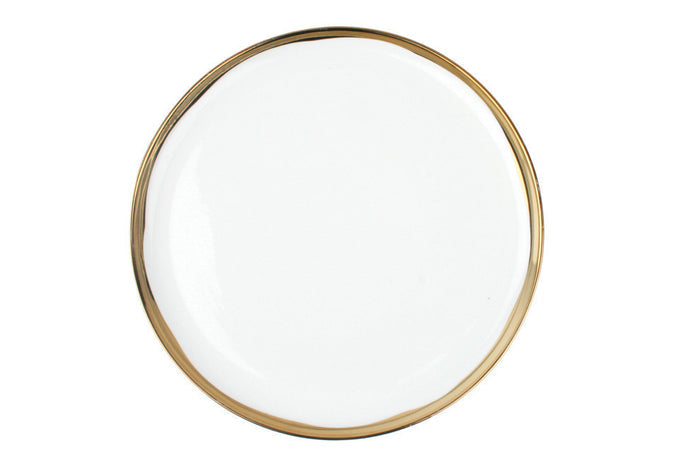 Dauville Salad Plate in Gold