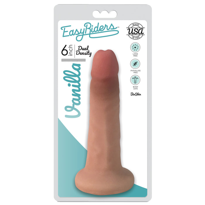 Easy Riders 6 Inch Dual Density Dildo