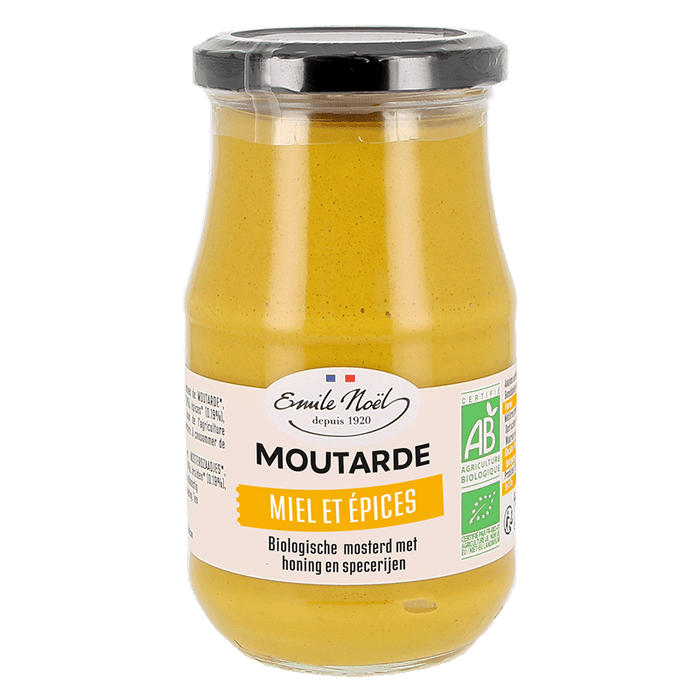émile Noël -- Moutarde au miel et aux epices bio - 200 g