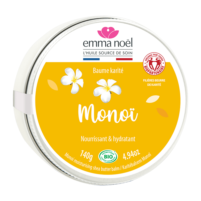 Emma Noël -- Baume Karité Monoï Bio - 140 g