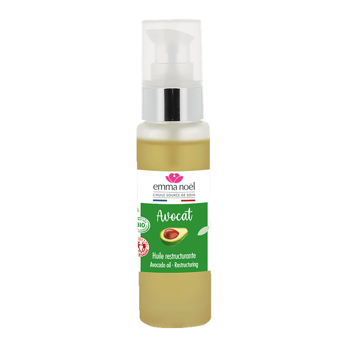 Emma Noël -- Huile vierge d'avocat bio équitable - 50 mL