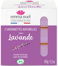 Emma Noël -- Savonnettes lavande bio - 3 x 150 g