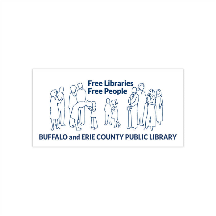 Free Libraries Free People Bumper Sticker