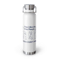 Free Libraries Free People Insulated Bottle, 22oz