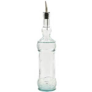 Glass Bottle With Cork, Spout or Hinge Top