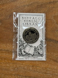 Historic Library Brass Pin