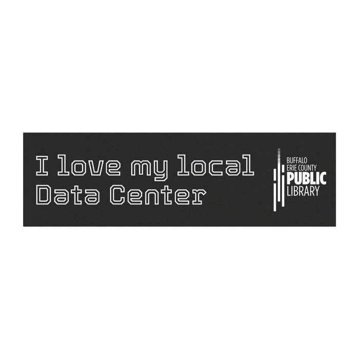 I <3 My Local Data Center Car Magnet