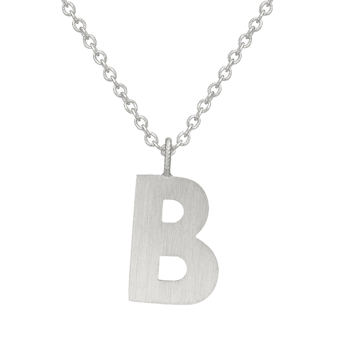 Letter B Halskæde Stor