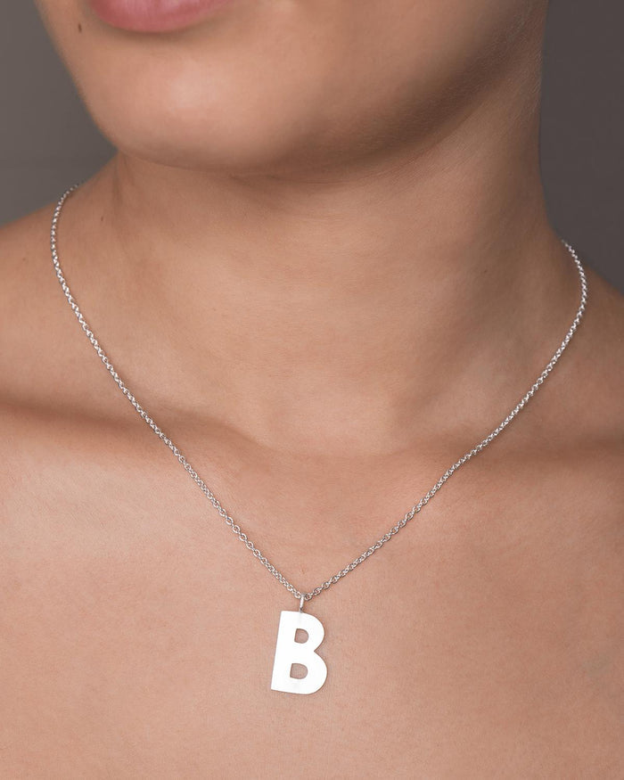 Letter B Halskæde Stor