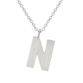 Letter N Halskæde Stor
