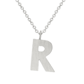 Letter R Halskæde Stor