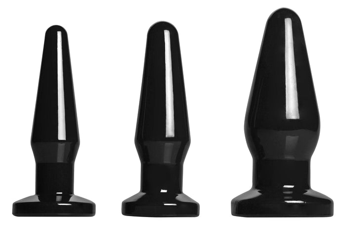 Level Up 3 Piece Anal Plug Set