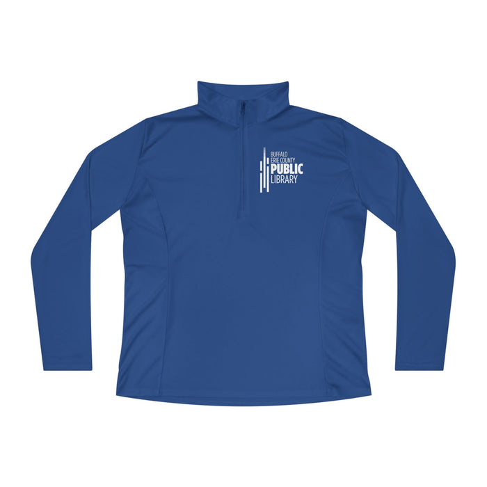 Library Ladies Quarter-Zip Pullover