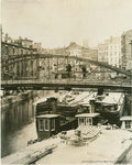 Looking from the Lake Street Bridge over Commercial Slip