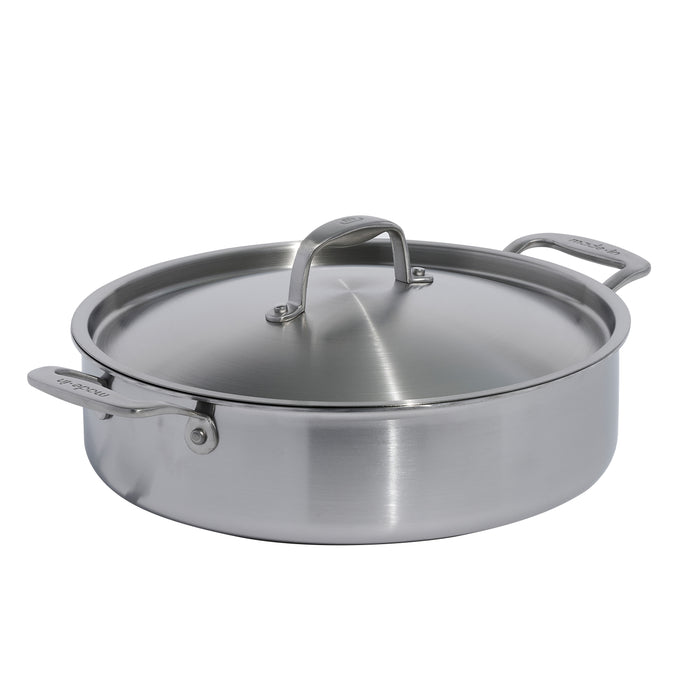 MADE IN -  Stainless Clad 6 qt. Rondeau with Lid