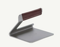 MADE IN -Grill Press with Leather Handle Cover