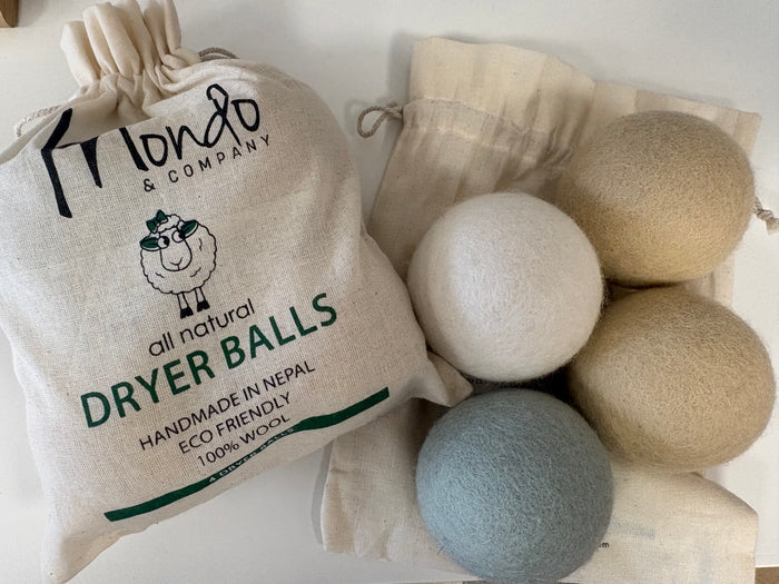 Merino Wool Dryer Balls (set of 4)