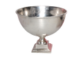 Metal Bowl with Square Base