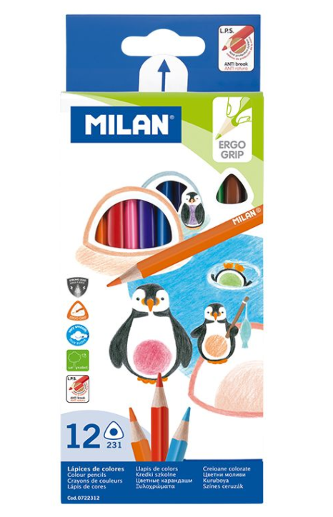 Milan Trélitir mjóir 12 stk