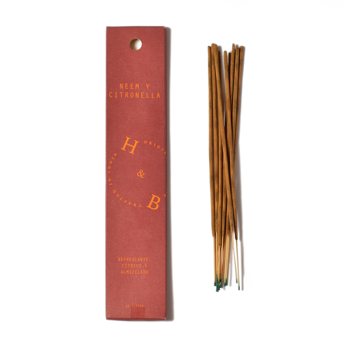 Neem- und Citronella-Weihrauch (gegen Mücken)