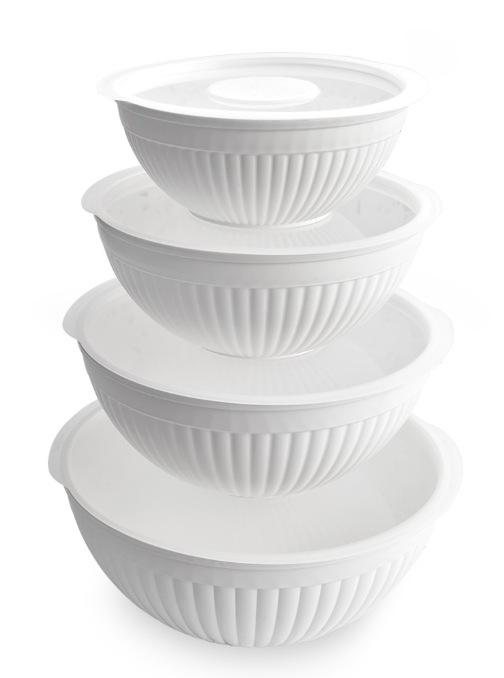 Nordicware - 8 pc Prep & Serve Mixing Bowl Set