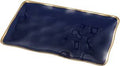 Pampa Bay Blue with Gold Trim