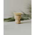 Pot Scrubber Wooden Bamboo Sisal Fibre Dish Brush