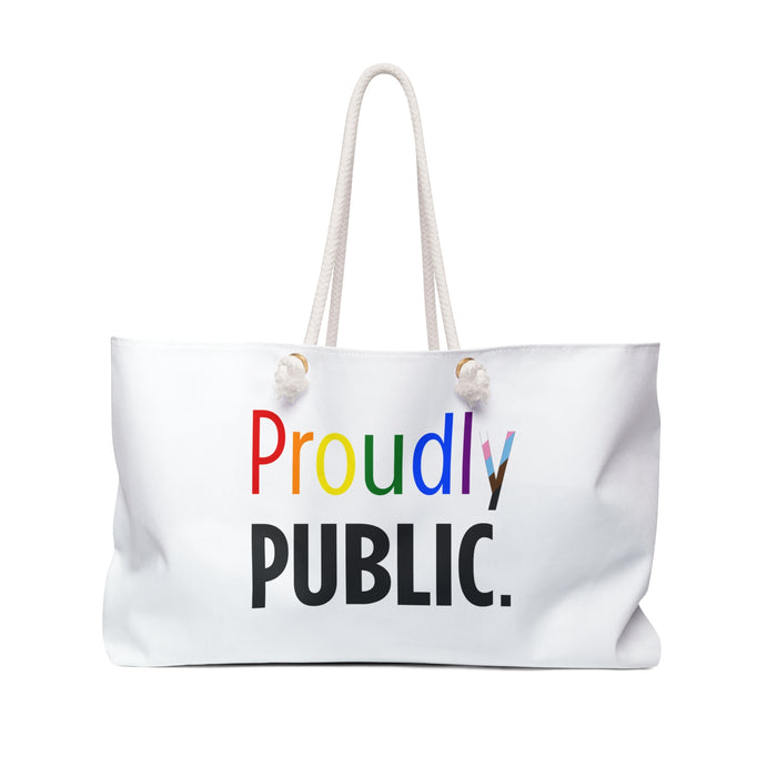 Proudly Public Beach Bag